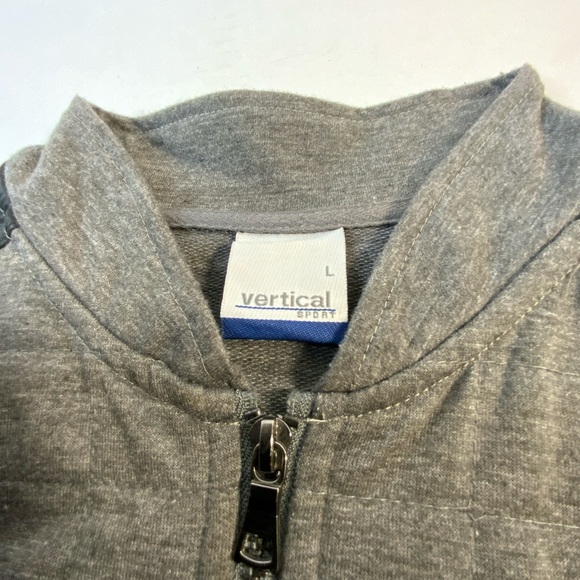Men’s vertical sport full zip up lightweight jacket size large - Picture 3 of 6